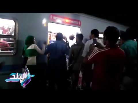 شاهد مشادات داخل محطة مترو حدائق الزيتون