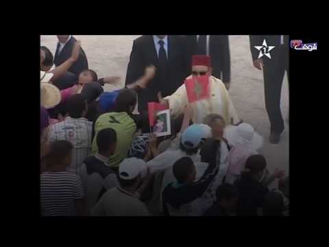 شاهد  علاقة الملك محمد السادس بالشعب المغربي