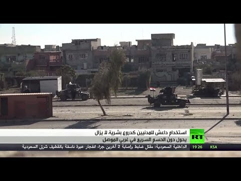شاهد تطهير منطقة الزنجيلي من بقايا داعش في الموصل