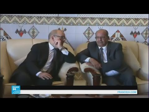 شاهد زيارة خاطفة لوزير الخارجية الفرنسي إلى الجزائر