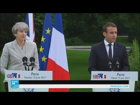 شاهد لماذا زارت تيريزا ماي باريس