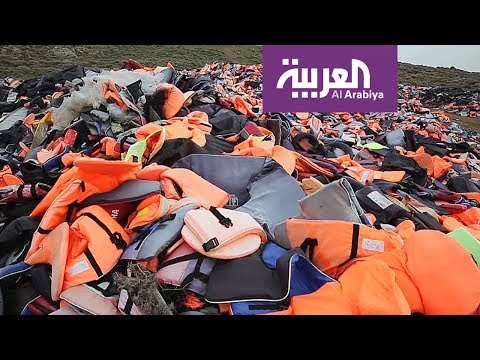 بالفيديو اللاجئون ومخاطر طرق التهريب