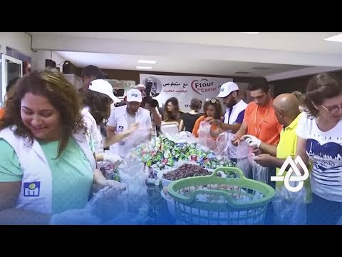 شاهد بروكتر وجامبل توزع 50 ألف وجبة إفطار