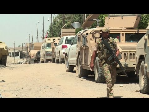 شاهد  القوات العراقية تواجه تنظيم داعش