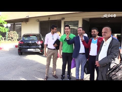 شاهد لحظة إطلاق سراح اثنين من معتقلي الحراك
