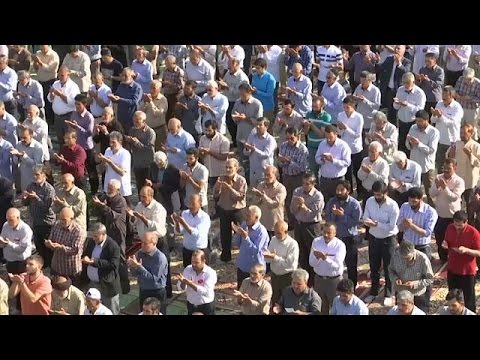 شاهد صلاة العيد في المغرب وإيران والهند