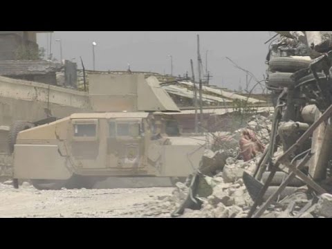 شاهد معركة الموصل توشك على نهايتها