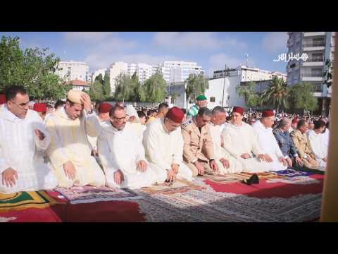 شاهد أجواء صلاة العيد في طنجة