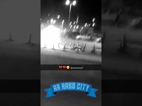 شاهد وفاة أحد منفذي الألعاب النارية في الرس