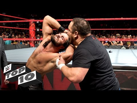 شاهد أخطر 10 أكمنة على حلبات المصارعة الدولية