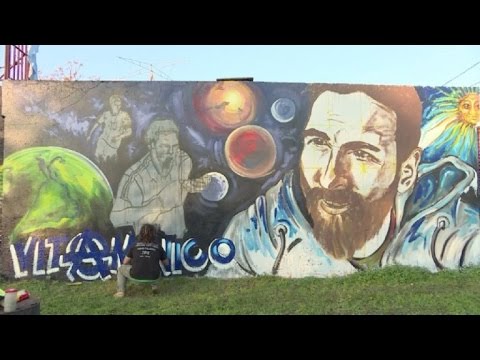 شاهد لاعبو الكرة والمشاهير يجتمعون في روزاريو