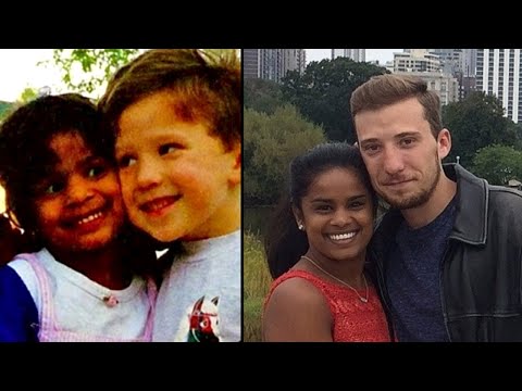 شاهد شاب يفي بوعده بالارتباط بفتاته بعد 22 عامًا