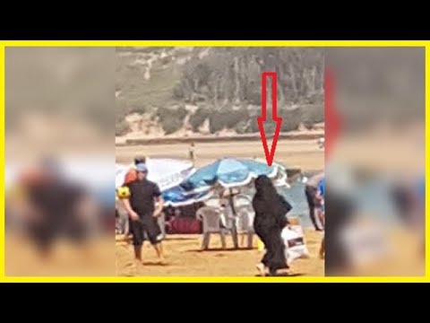 سيدة تحاول سرقة أحد الأطفال على شاطئ الواليدية