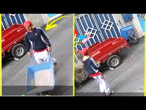 شاهد سرقة خطيرة على طريقة الأفلام الأميركية في طنجة