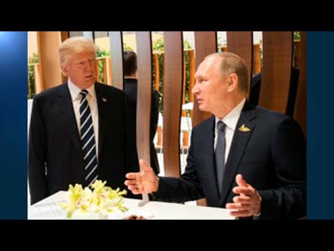 شاهد الرئيس الروسي بوتين ونظيره الأميركي ترامب وجها لوجه