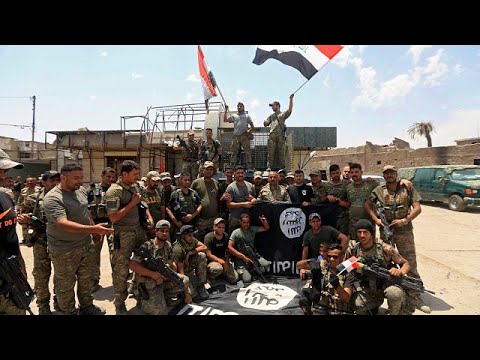 شاهد احتفالات الجيش العراقي بتحرير الموصل