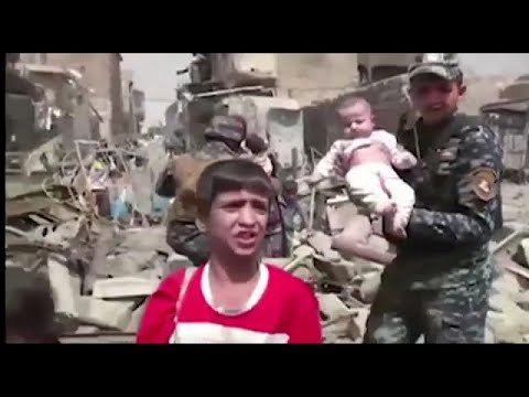 شاهد القوات العراقية تحاصر آخر معاقل داعش في الموصل