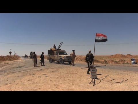 شاهد تسيير دوريات للنظام السوري في جنوب الرقة