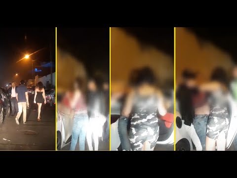 بالفيديو فتاة سكرانة تُصبح في عين ذئاب الليل