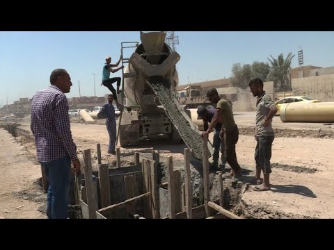 سكان غرب الموصل يبدأون مهمتهم الضخمة
