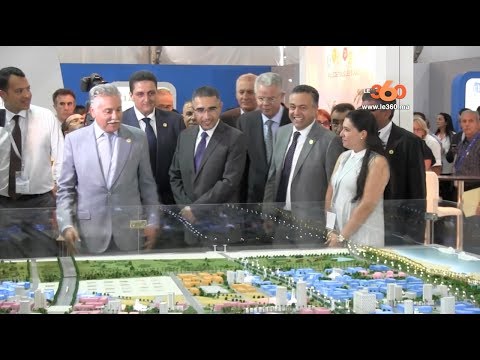 شاهد نبيل بنعبد الله يفتتح معرض طنجة للبناء وللعقار