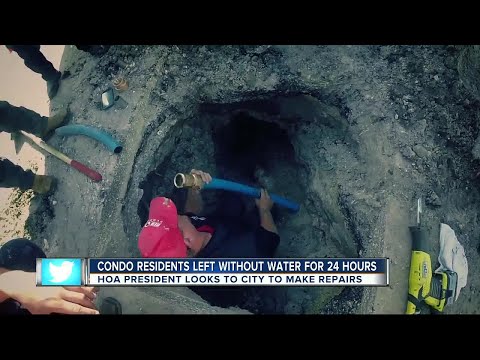 شاهد انقطاع المياه 24 ساعة عن العاصمة الكوبية