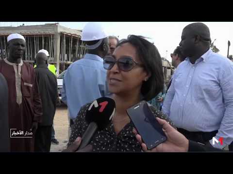 شاهد  مونية بوستة في زيارة ميدانية لعدد من أوراش المشاريع