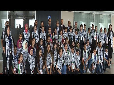 شاهد  المغرب يستقبل أطفال القدس في الجديدة