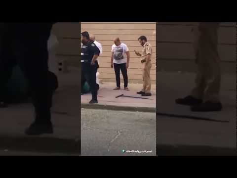 شاهد لحظة القبض على المصري قاتل زوجته