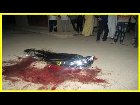 شاهد جريمة بشعة راح ضحيتها حارس ليلي