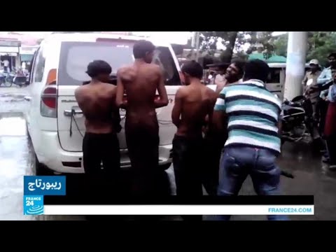 شاهد إعدامات ميدانية لمسلمين بتهمة عدم احترام البقر في الهند