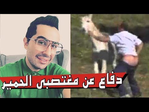 شاهد  صدمة طبيب دافع عن مغتصبي الحمارة
