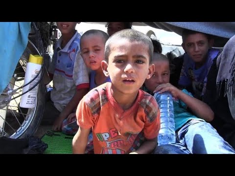 شاهد شبان دير الزور يهربون من تجنيد إجباري