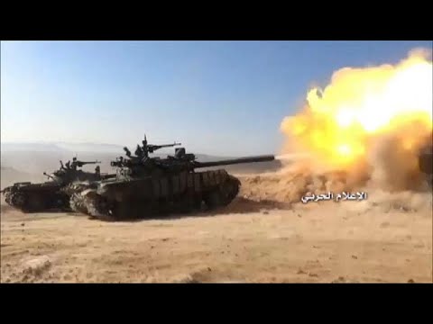 بالفيديو الجيش اللبناني يتقدم في فجر الجرود