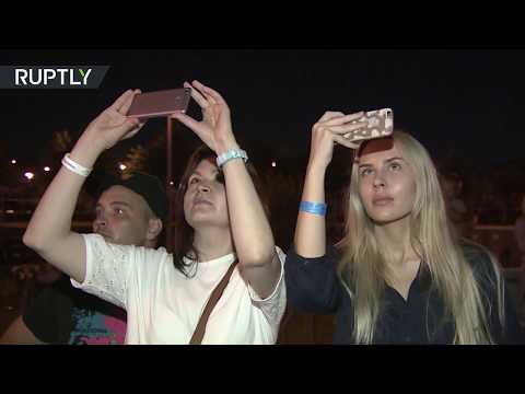 شاهد انطلاق المهرجان الدولي الثالث للألعاب النارية في موسكو
