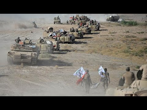 شاهد الجيش العراقي وحلفاؤه يدخلون تلعفر