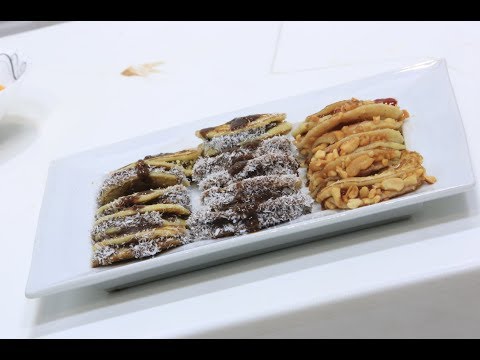 طريقة تحضير ومقادير كريب بالمربى و الشكولاتة