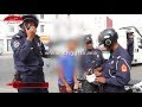 شاهد رجال الأمن يتواجدون في قلب الحافلات المغربية
