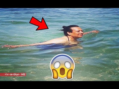 شاهد بشرى أهريش تسبح بالمايوه في أحد الشواطئ الأوروبية