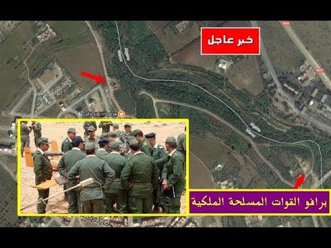 شاهد الجيش المغربي يضرب بقوة بالقرب من الحدود مع الجزائر