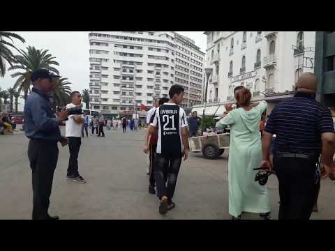 بالفيديو  فتاة مغربية تضرب رجلاً تحرش بها جنسيًا