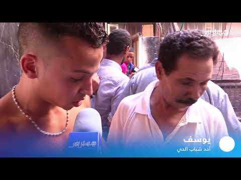 شاهد النيران تلتهم منزلا في المدينة القديمة في الدار البيضاء
