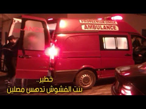 شاهد حادث سير مروع أدى إلى دهس مصلين