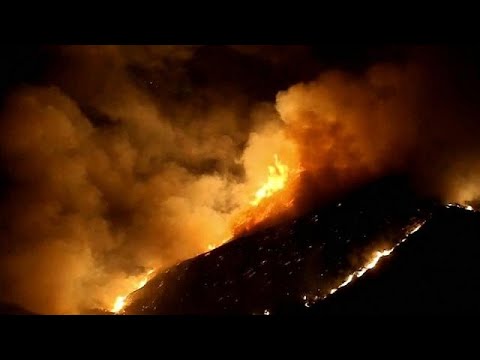 إعلان الطوارئ في كاليفورنيا بسبب حرائق الغابات