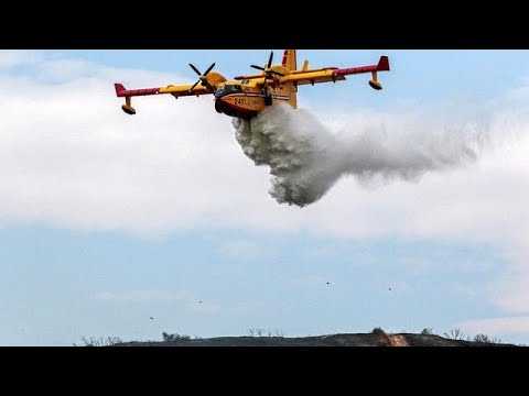 شاهد 1000 رجل إطفاء لإخماد الحريق الأكبر في تاريخ لوس أنجلوس