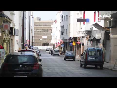 شاهد شوارع الرباط تخلو تماما من المارة