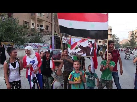 مظاهر فرح واحتفال في دير الزور