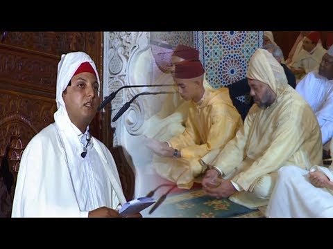 شاهد خطيب الجمعة يدعو لملك المغرب بالشفاء العاجل