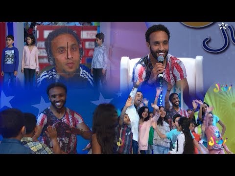 شاهد استضافة قائد فريق الرجاء عصام الراقي في أطفال على بال