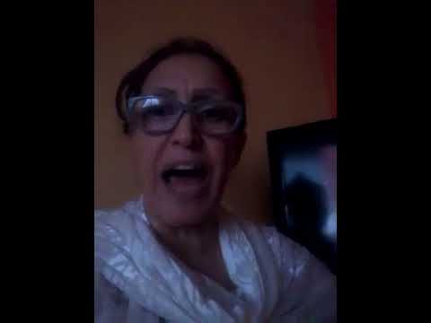 شاهد  مليكة مزان تهدد بذبح العرب وطردهم من أرضهم